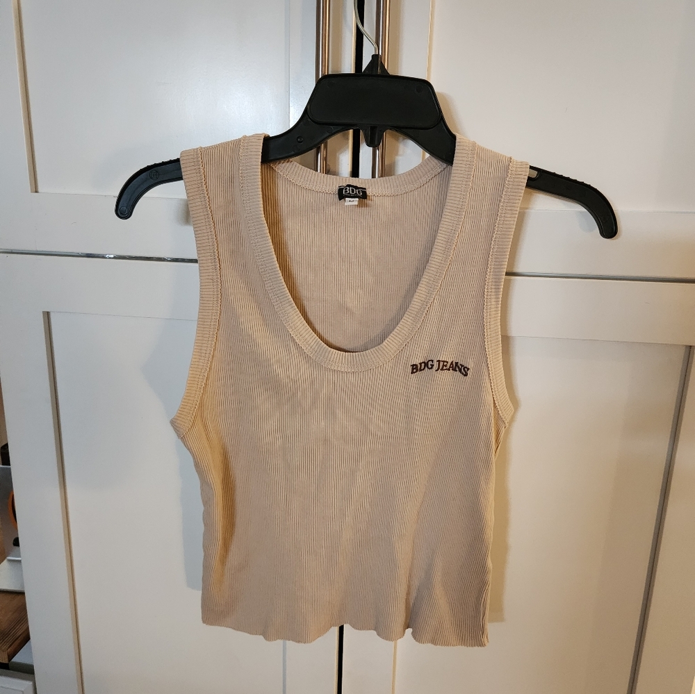 BDG URBAN OUTFTTERS  Cropped Tank Top SzM